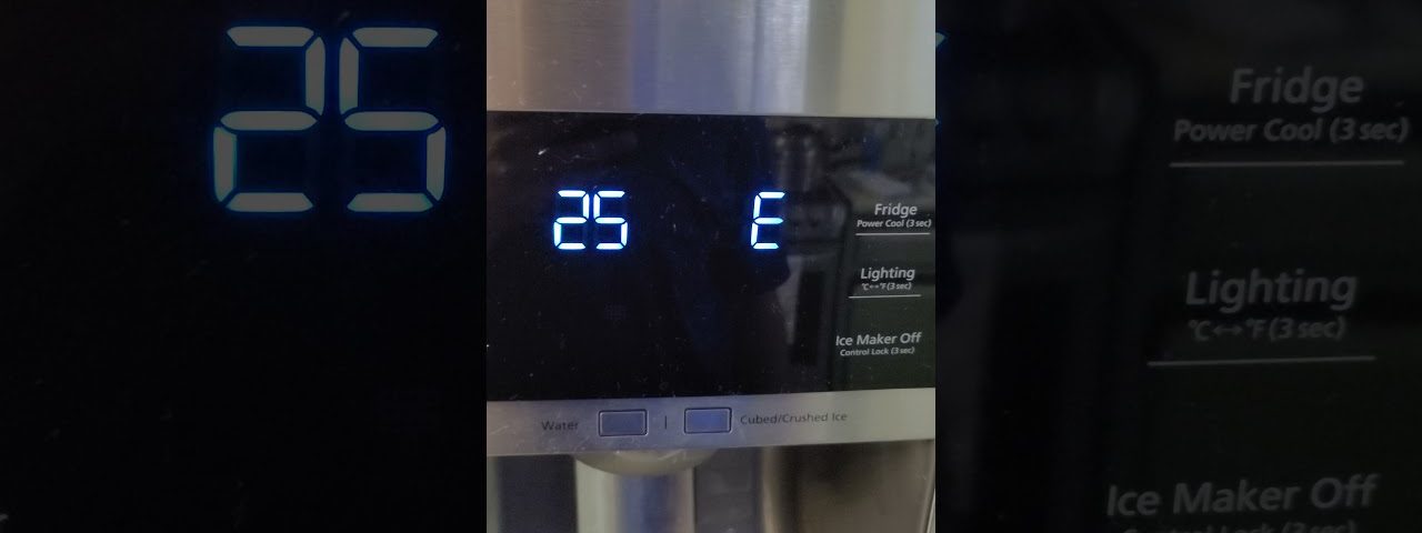 Nevera con panel de control sin respuesta
